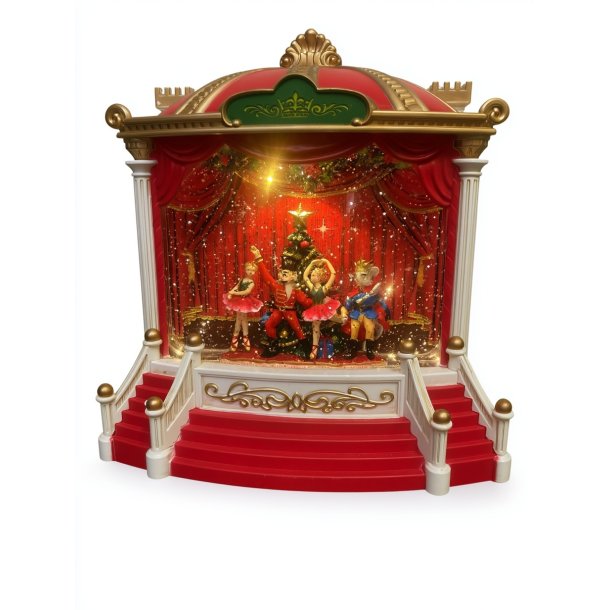 Julelanterne teater med n�ddekn�kkeren