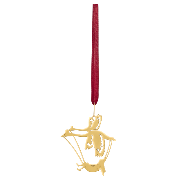 H. C. Andersen eventyr oph�ng De vilde svaner forgyldt 18k