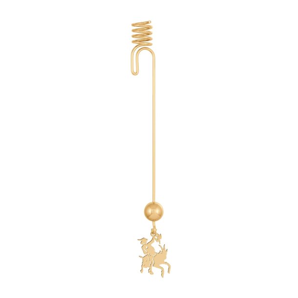 H.C. Andersen lysholder Klods- Hans 18k fg