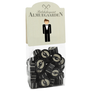 Mand (Konfirmand / Gom) bolcher med smag af anis og salt