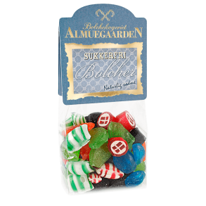 Sukkerfri blandende bolcher uden tilsat sukker